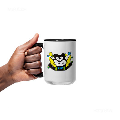 AdamsKhersiStrawberry Ceramic Mug 05 White Black