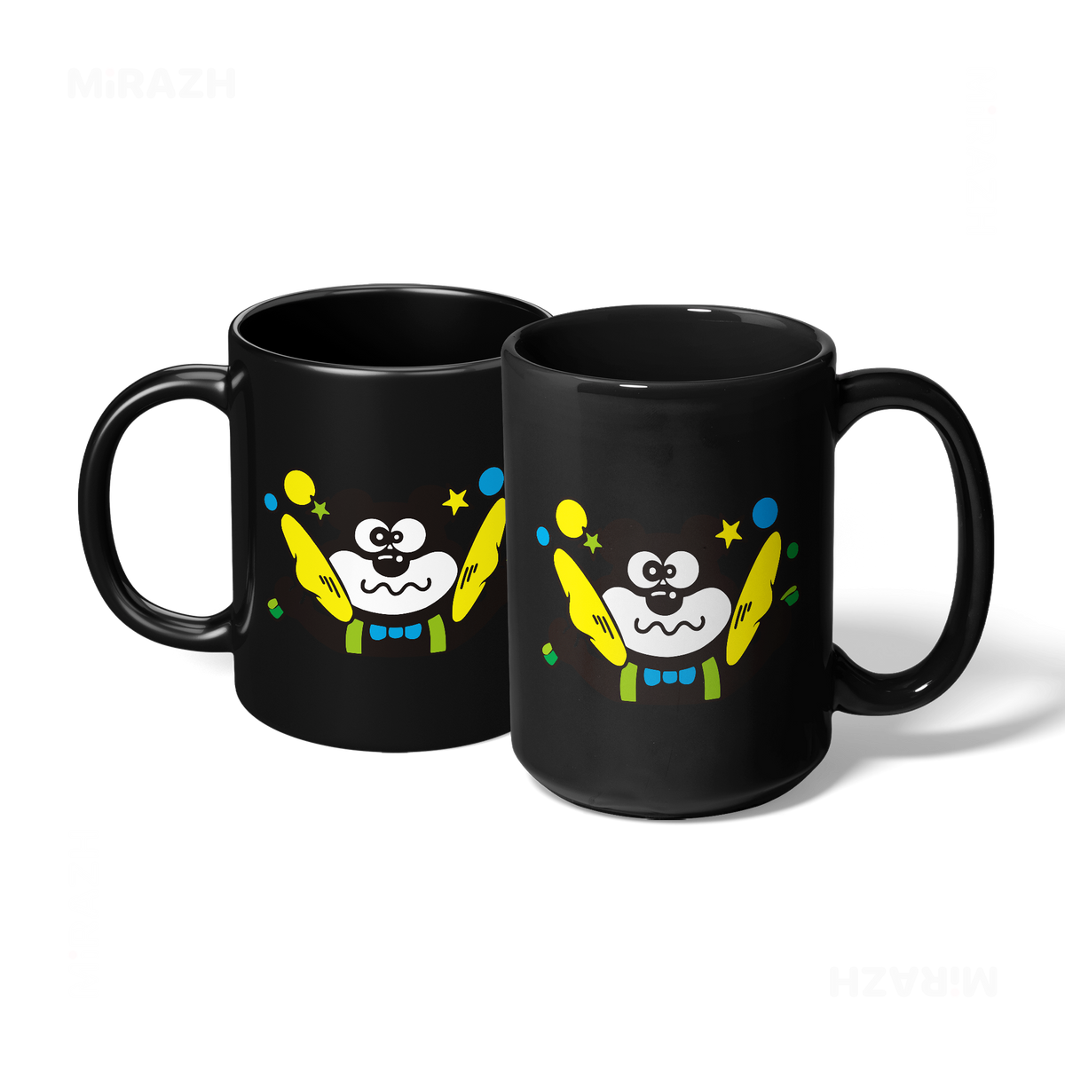 AdamsKhersiStrawberry Ceramic Mug 07 Black