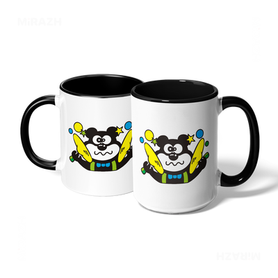 AdamsKhersiStrawberry Ceramic Mug 07 White Black