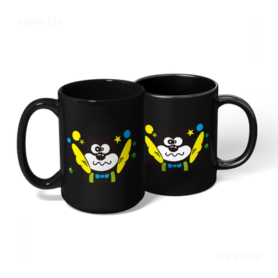AdamsKhersiStrawberry Ceramic Mug 08 Black