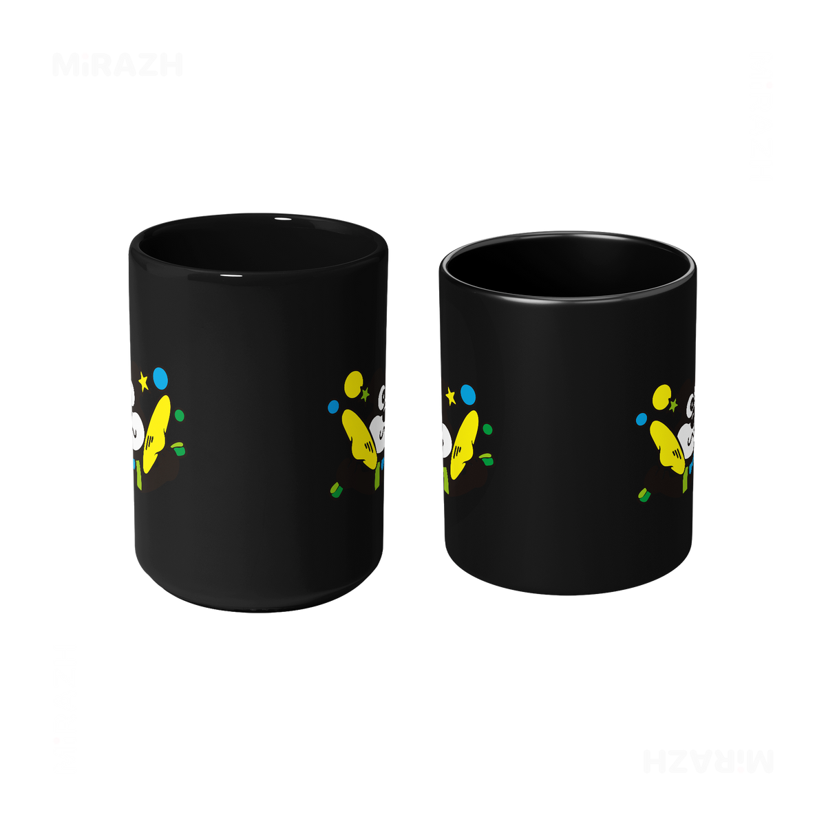 AdamsKhersiStrawberry Ceramic Mug 09 Black