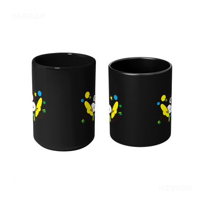 AdamsKhersiStrawberry Ceramic Mug 09 Black