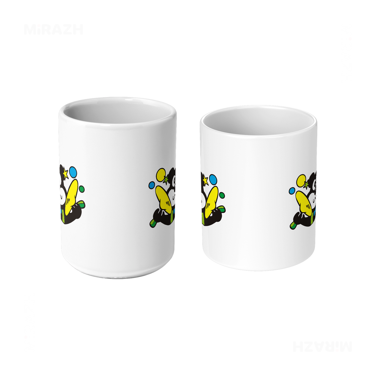 AdamsKhersiStrawberry Ceramic Mug 09 White