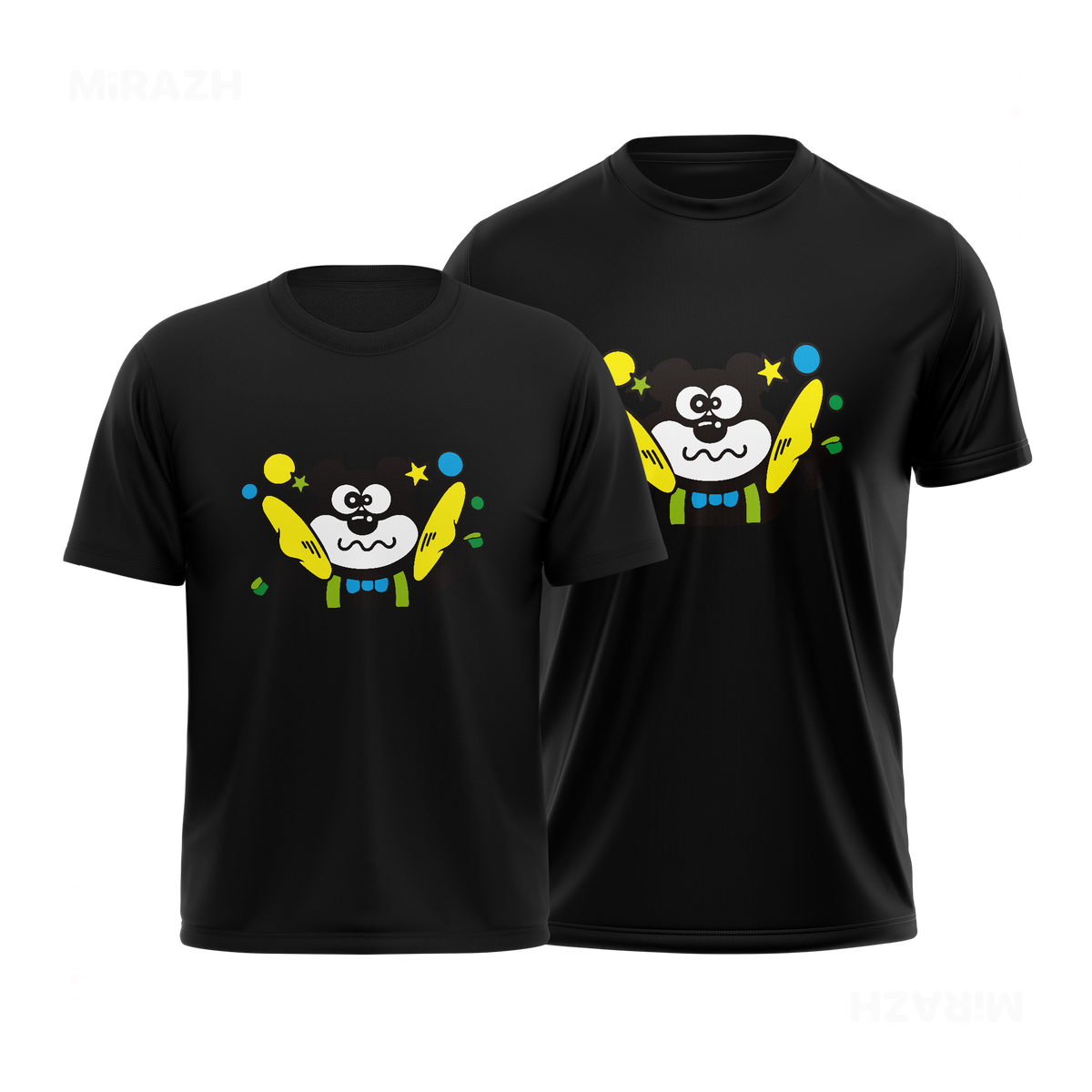 AdamsKhersiStrawberry Couple T Shirt 01 Black