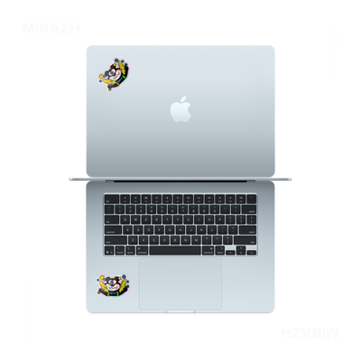 AdamsKhersiStrawberry Die Cut Holographic Sticker 05