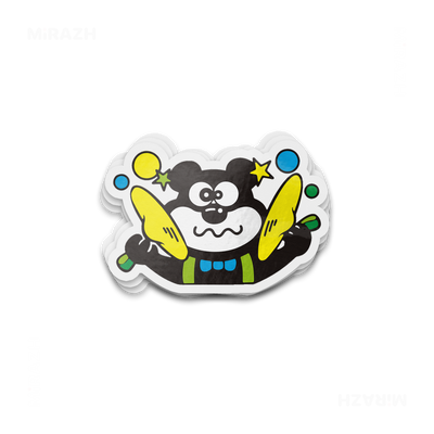 AdamsKhersiStrawberry Die Cut Outdoor Sticker 01 Clear