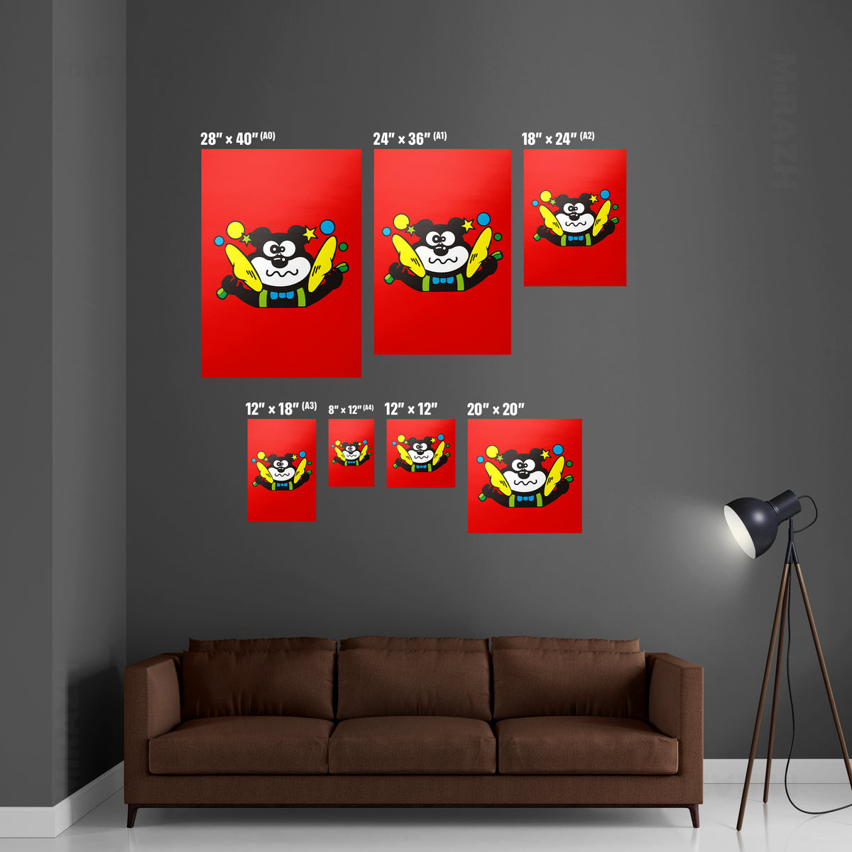 AdamsKhersiStrawberry Frameless Poster 05 Semi Glossy