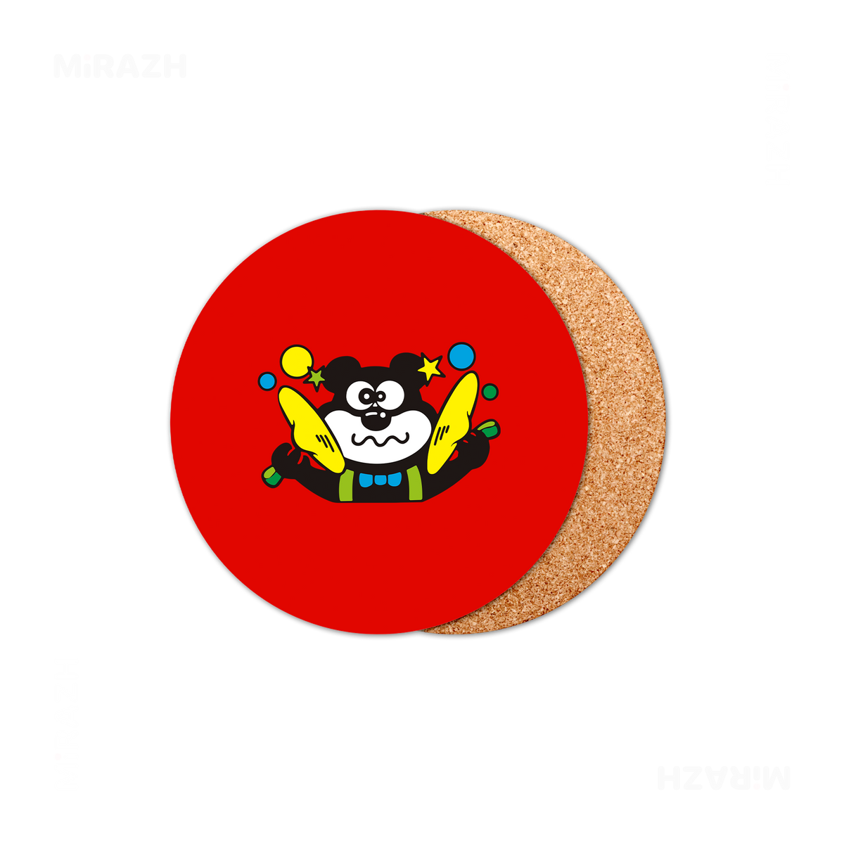 AdamsKhersiStrawberry High Gloss Coaster 01 Round