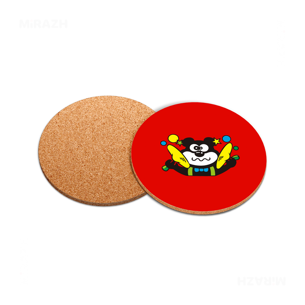 AdamsKhersiStrawberry High Gloss Coaster 05 Round