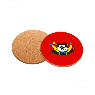 AdamsKhersiStrawberry High Gloss Coaster 05 Round