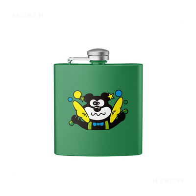 AdamsKhersiStrawberry Hip Flasks 01 Green