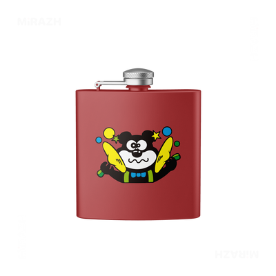 AdamsKhersiStrawberry Hip Flasks 01 Red