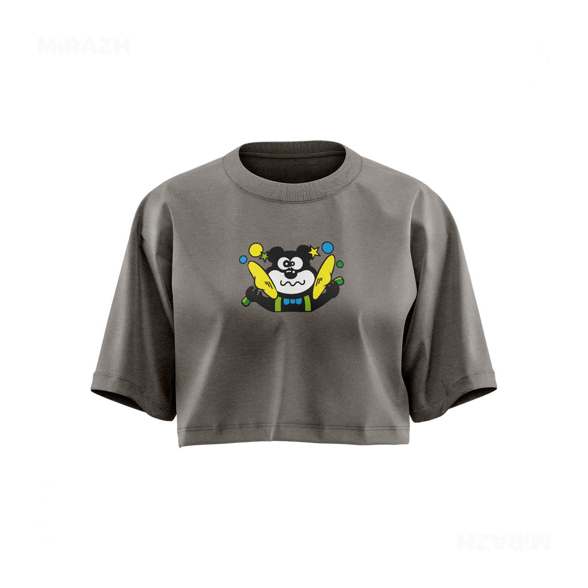AdamsKhersiStrawberry Over Sized Crop Top 01 Faded Grey