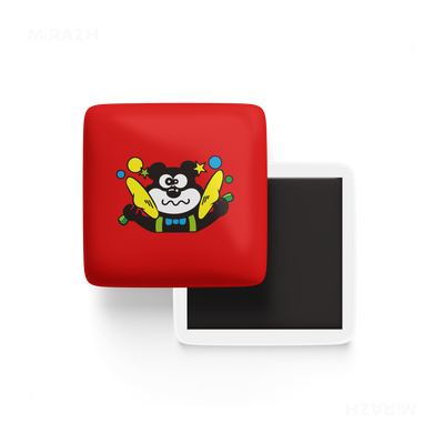 AdamsKhersiStrawberry Porcelain Magnet 01