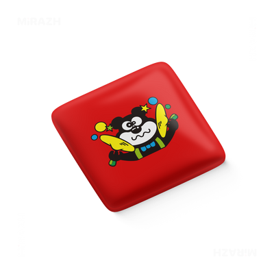 AdamsKhersiStrawberry Porcelain Magnet 03