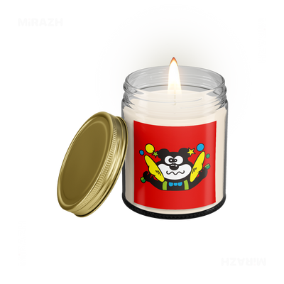 AdamsKhersiStrawberry Scented Candle 01 Clear