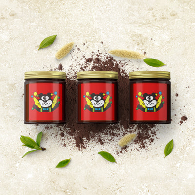 AdamsKhersiStrawberry Scented Candle 02 Amber