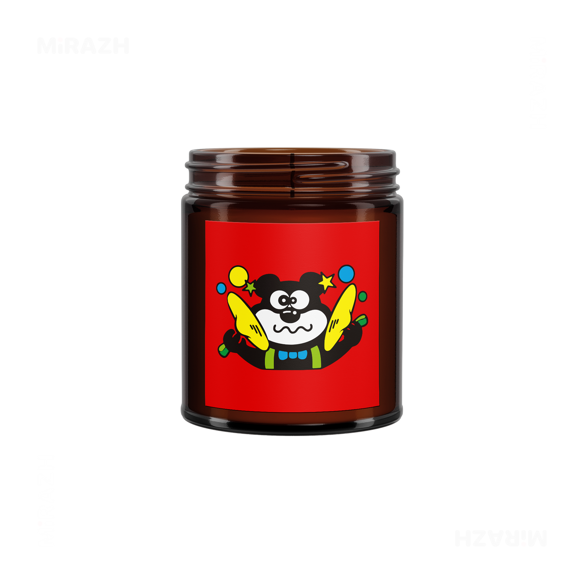 AdamsKhersiStrawberry Scented Candle 03 Amber