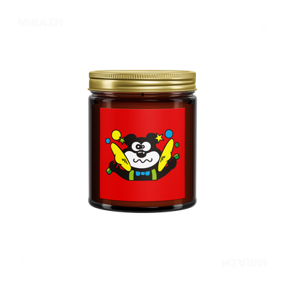 AdamsKhersiStrawberry Scented Candle 04 Amber