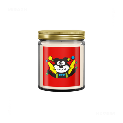 AdamsKhersiStrawberry Scented Candle 04 Clear