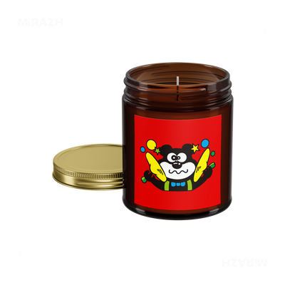 AdamsKhersiStrawberry Scented Candle 05 Amber