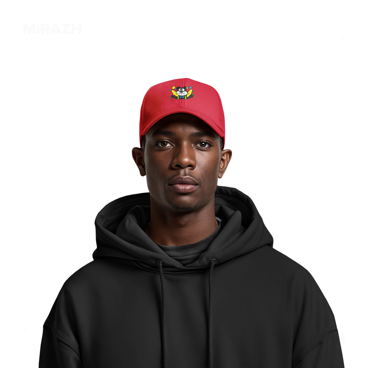 AdamsKhersiStrawberry Snapback Caps 06 Red DTF