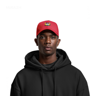 AdamsKhersiStrawberry Snapback Caps 06 Red DTF