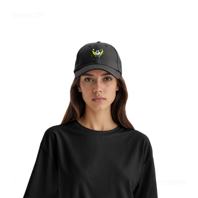 AdamsKhersiStrawberry Snapback Caps 07 Black DTF