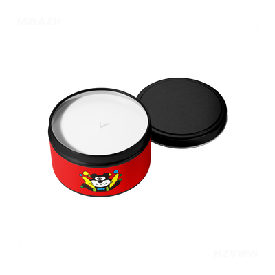 AdamsKhersiStrawberry Tin Candle 05 Black