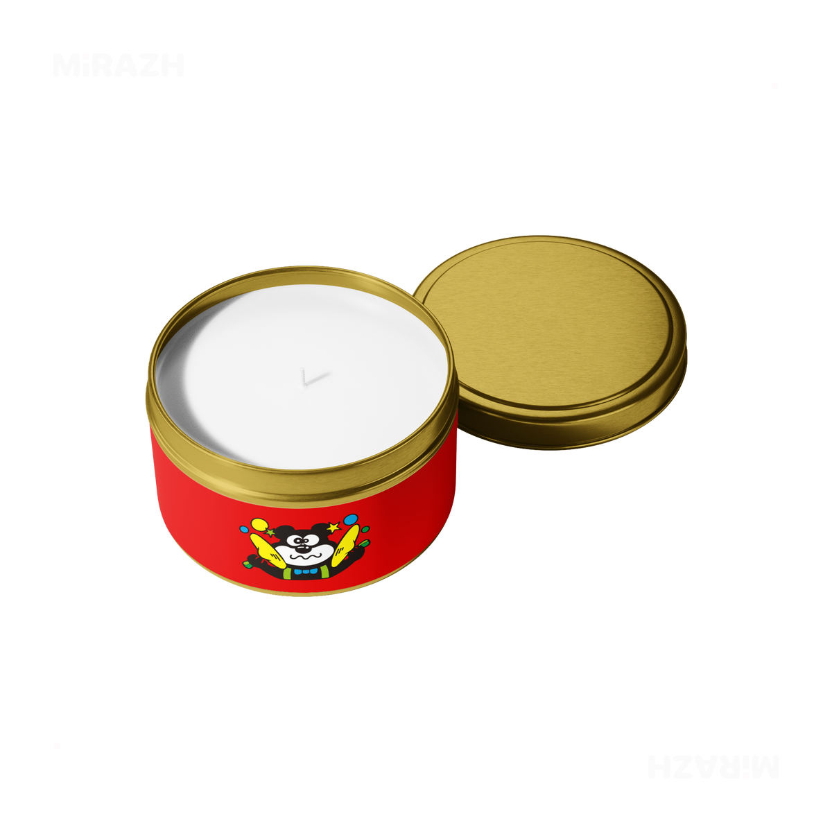 AdamsKhersiStrawberry Tin Candle 05 Gold