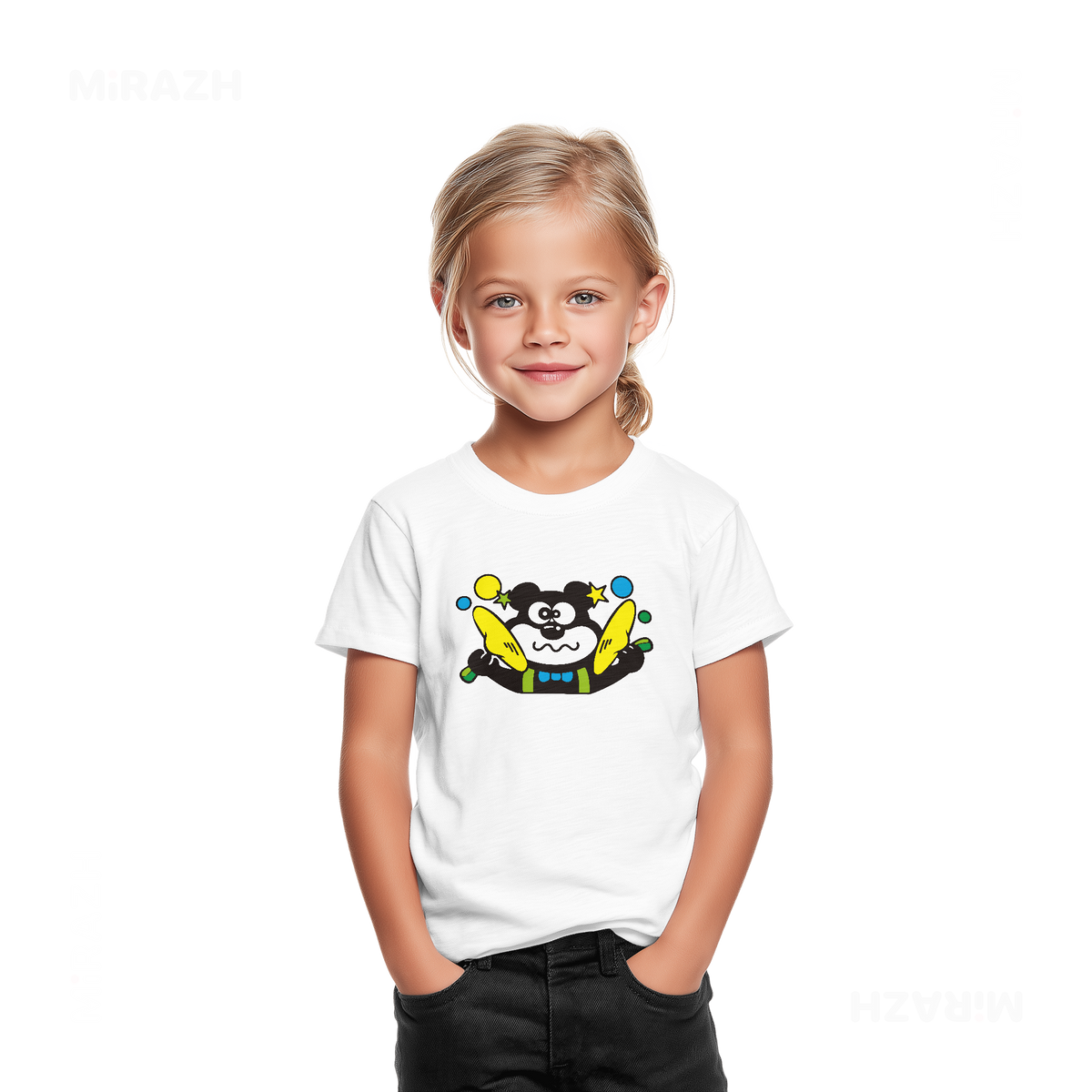 AdamsKhersiStrawberry Toddler T Shirt 02 White