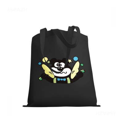 AdamsKhersiStrawberry Tote Bags 03 Black