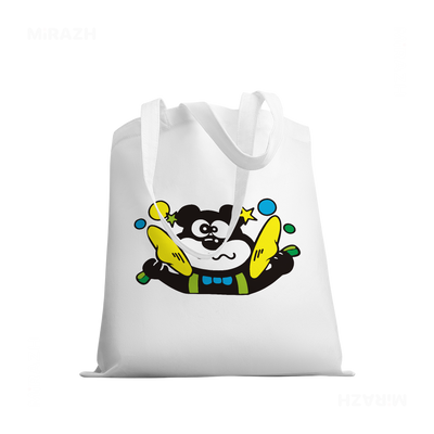 AdamsKhersiStrawberry Tote Bags 03 White