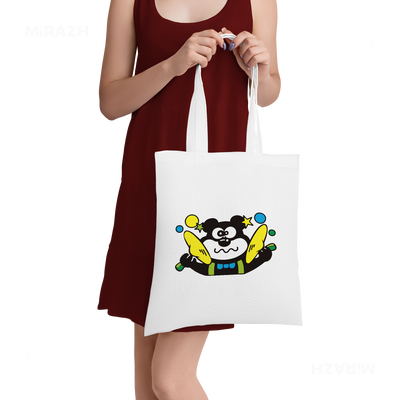 AdamsKhersiStrawberry Tote Bags 05 White