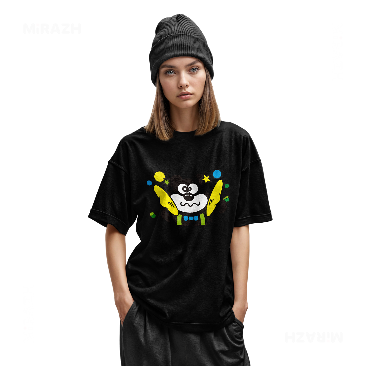 AdamsKhersiStrawberry Youth T Shirt 02 Black