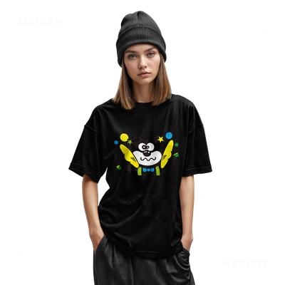 AdamsKhersiStrawberry Youth T Shirt 02 Black