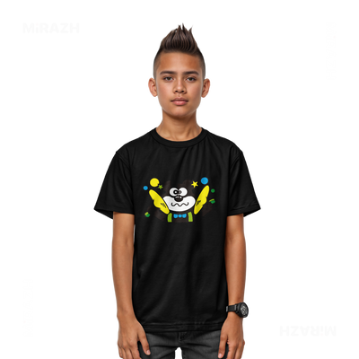 AdamsKhersiStrawberry Youth T Shirt 03 Black