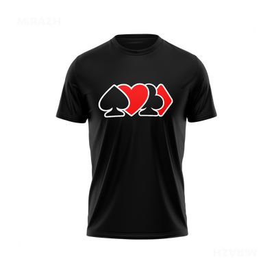 AllSuitsInline Adult T Shirt 01 Black