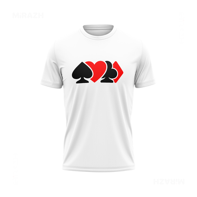 AllSuitsInline Adult T Shirt 01 White