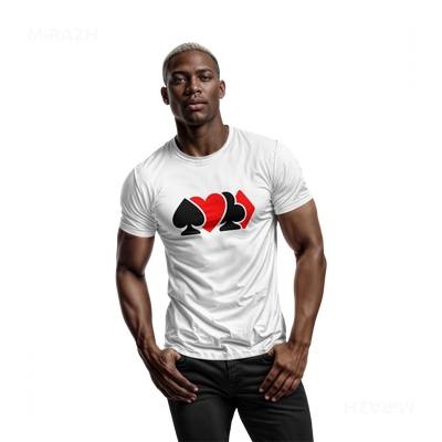 AllSuitsInline Adult T Shirt 02 White