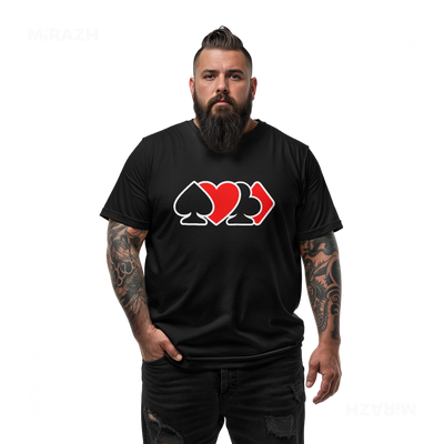 AllSuitsInline Adult T Shirt 05 Black