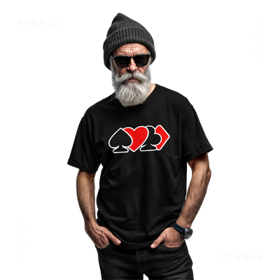 AllSuitsInline Adult T Shirt 06 Black