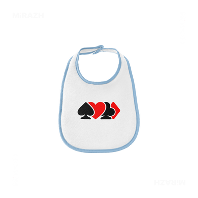 AllSuitsInline Baby Bibs 01 White Lightblue