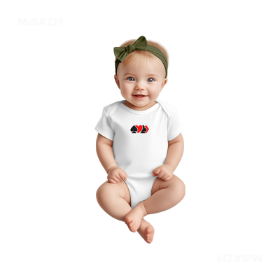 AllSuitsInline Baby Onesies 02 White