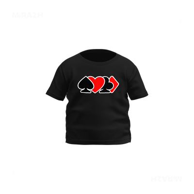 AllSuitsInline Baby T Shirt 01 Black