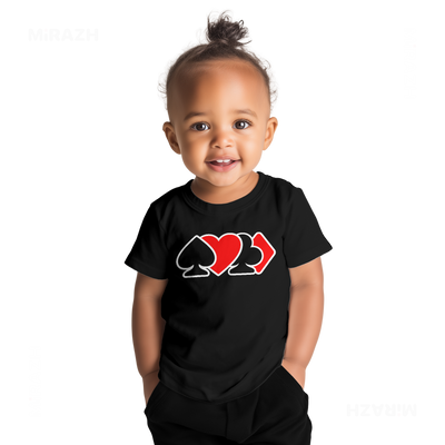 AllSuitsInline Baby T Shirt 04 Black