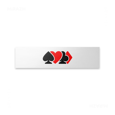 AllSuitsInline Bumper Sticker 01
