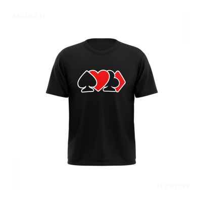 AllSuitsInline Couple T Shirt 03 Black