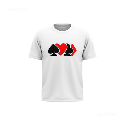 AllSuitsInline Couple T Shirt 03 White