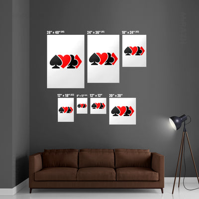 AllSuitsInline Giclee Print 05